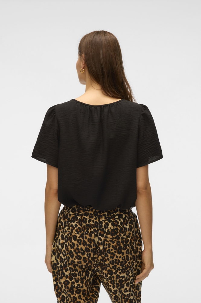VMKITTA SS TOP WVN GA 10324546 BLACK